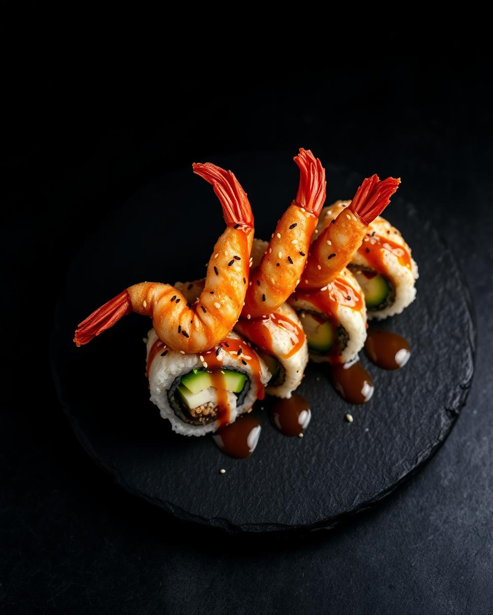 Godzilla sushi roll at Sushi Susie